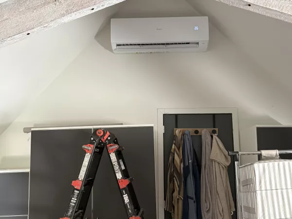 Airco installatie door Jeffrey Soenens te Wingene