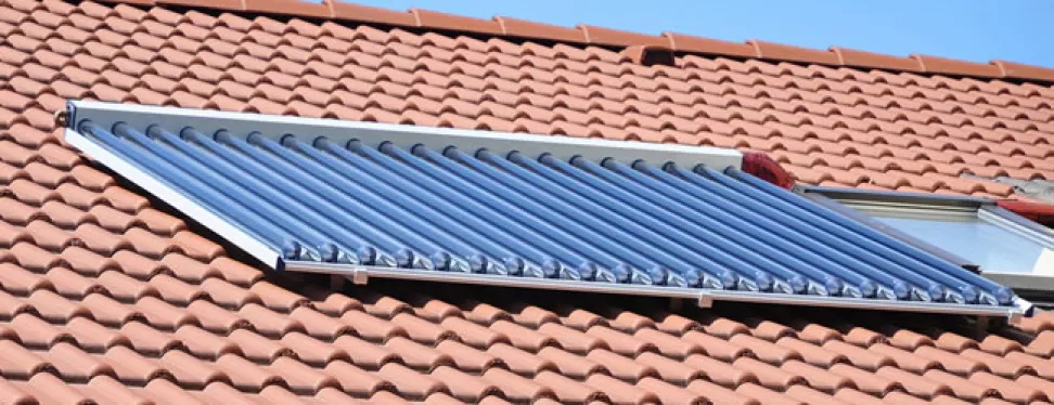 zonneboiler paneel geplaatst door Jeffrey Soenens